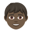 Эмодзи 👦🏿 JoyPixels