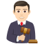 Эмодзи 👨🏻‍⚖️ JoyPixels