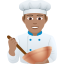 Эмодзи 👨🏽‍🍳 JoyPixels