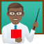 Эмодзи 👨🏾‍🏫 JoyPixels