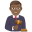 Эмодзи 👨🏾‍⚖️ JoyPixels