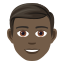Эмодзи 👨🏿 JoyPixels