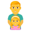 Эмодзи 👨‍👧 JoyPixels