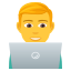 Эмодзи 👨‍💻 JoyPixels