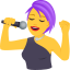 Эмодзи 👩‍🎤 JoyPixels