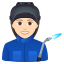 Эмодзи 👩🏻‍🏭 JoyPixels