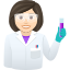 Эмодзи 👩🏻‍🔬 JoyPixels