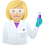 Эмодзи 👩🏼‍🔬 JoyPixels