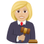 Эмодзи 👩🏼‍⚖️ JoyPixels