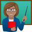 Эмодзи 👩🏽‍🏫 JoyPixels