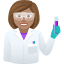 Эмодзи 👩🏽‍🔬 JoyPixels