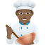 Эмодзи 👩🏾‍🍳 JoyPixels