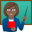 Эмодзи 👩🏾‍🏫 JoyPixels