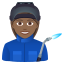 Эмодзи 👩🏾‍🏭 JoyPixels