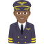 Эмодзи 👩🏾‍✈️ JoyPixels