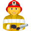 Эмодзи 👩‍🚒 JoyPixels