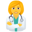 Эмодзи 👩‍⚕️ JoyPixels