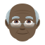 Эмодзи 👴🏿 JoyPixels