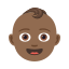 Эмодзи 👶🏾 JoyPixels