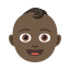 Эмодзи 👶🏿 JoyPixels