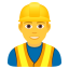 Эмодзи 👷‍♂️ JoyPixels