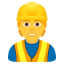 Эмодзи 👷 JoyPixels