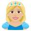 Эмодзи 👸🏼 JoyPixels