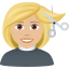 Эмодзи 💇🏼‍♀️ JoyPixels