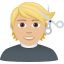 Эмодзи 💇🏼 JoyPixels