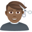 Эмодзи 💇🏾‍♂️ JoyPixels