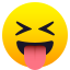 Эмодзи 😝 JoyPixels