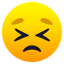 Эмодзи 😣 JoyPixels