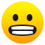 Эмодзи 😬 JoyPixels