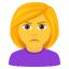 Эмодзи 🙎‍♀️ JoyPixels