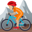 Эмодзи 🚵🏼 JoyPixels
