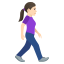 Эмодзи 🚶🏻‍♀️‍➡️ JoyPixels
