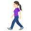 Эмодзи 🚶🏻‍♀️ JoyPixels
