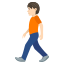 Эмодзи 🚶🏻 JoyPixels