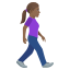 Эмодзи 🚶🏾‍♀️‍➡️ JoyPixels