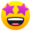 Эмодзи 🤩 JoyPixels
