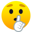 Эмодзи 🤫 JoyPixels