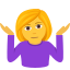 Эмодзи 🤷‍♀️ JoyPixels