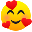 Эмодзи 🥰 JoyPixels