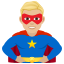 Эмодзи 🦸🏼‍♂️ JoyPixels