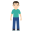 Эмодзи 🧍🏻‍♂️ JoyPixels