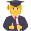Эмодзи 🧑‍🎓 JoyPixels