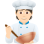 Эмодзи 🧑🏻‍🍳 JoyPixels