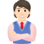 Эмодзи 🧑🏻‍💼 JoyPixels