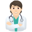 Эмодзи 🧑🏻‍⚕️ JoyPixels