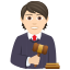 Эмодзи 🧑🏻‍⚖️ JoyPixels